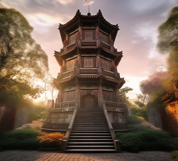 鸳塔,千年文化的永恒魅力 鸳塔,千年文化的永恒魅力